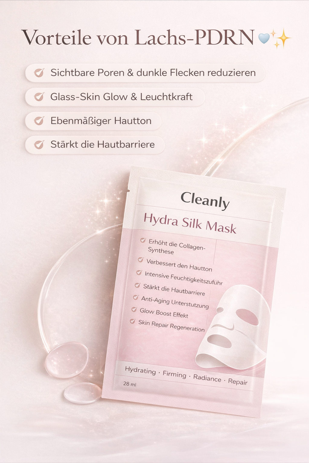 Cleanly Korean Hydra Silk Maske